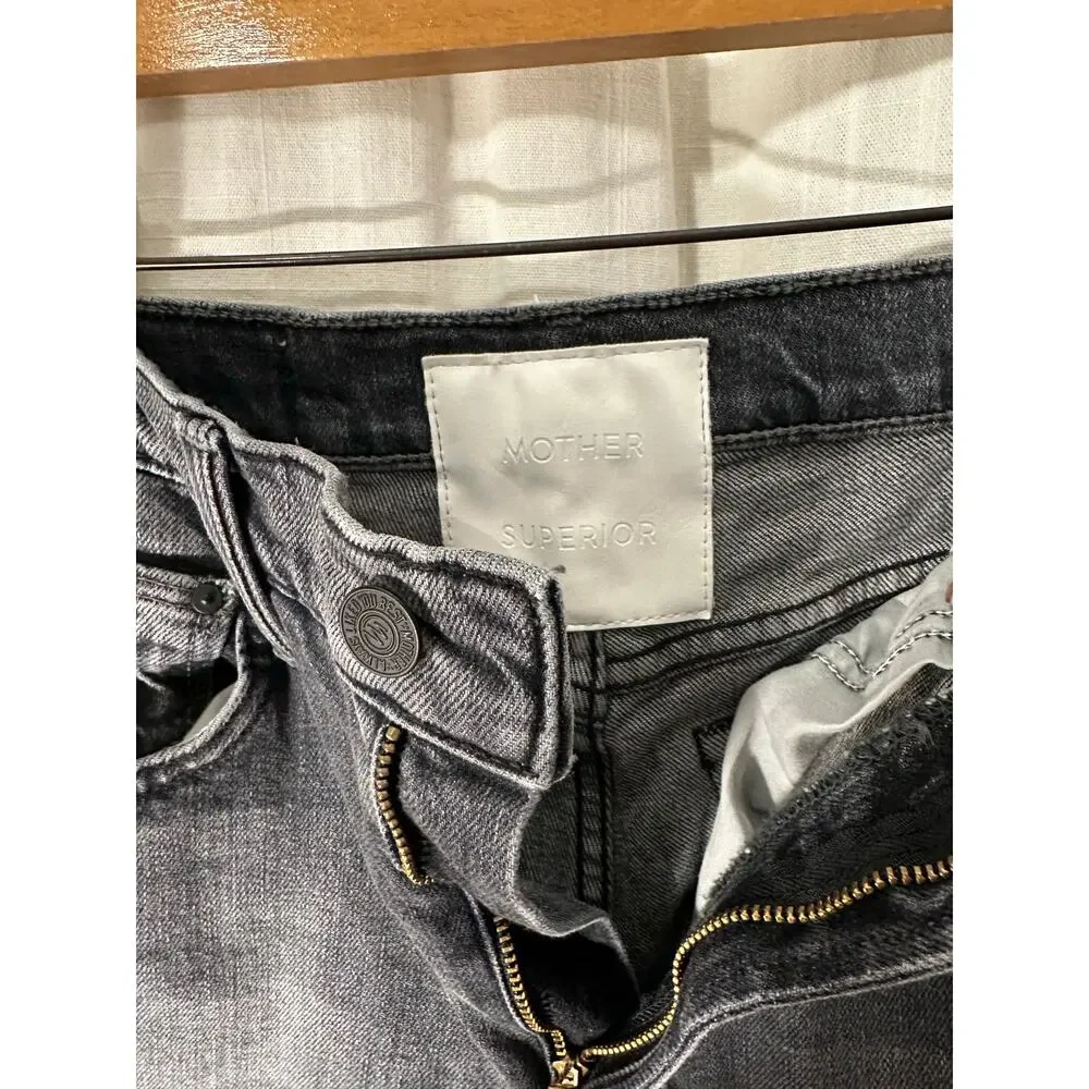 MOTHER Superior Jeans The Rambler Zip Flood - Wash Outta Sight Size 25 - Picture 9 of 16